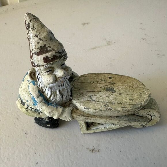 Napco 2008 Mini Magical Gnome Fairy Garden Weather Finish Figurine Decor - Picture 1 of 3